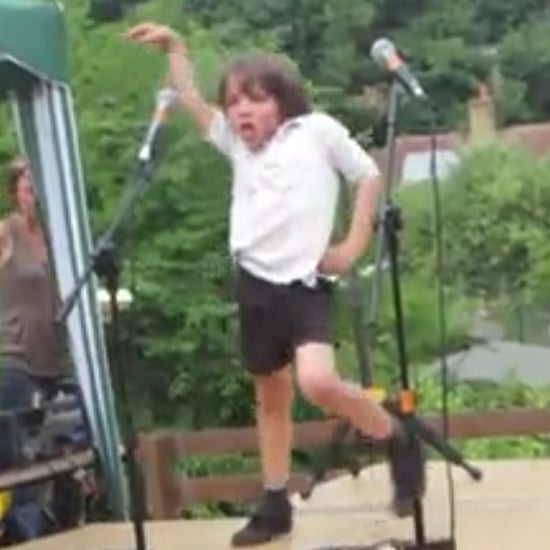 Little Boy Dances to Lady Gaga