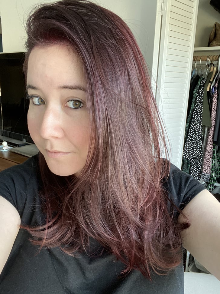 After Day 2 Overtone Pink For Brown Hair Review POPSUGAR Beauty