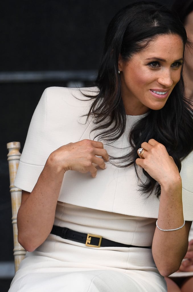 Queen Elizabeth II and Meghan Markle Cheshire Visit Pictures