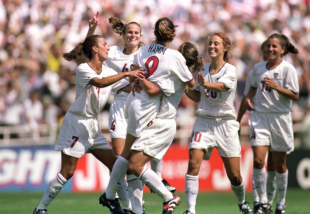 The US Women's Soccer Team Wins Its Second World Cup in 1999