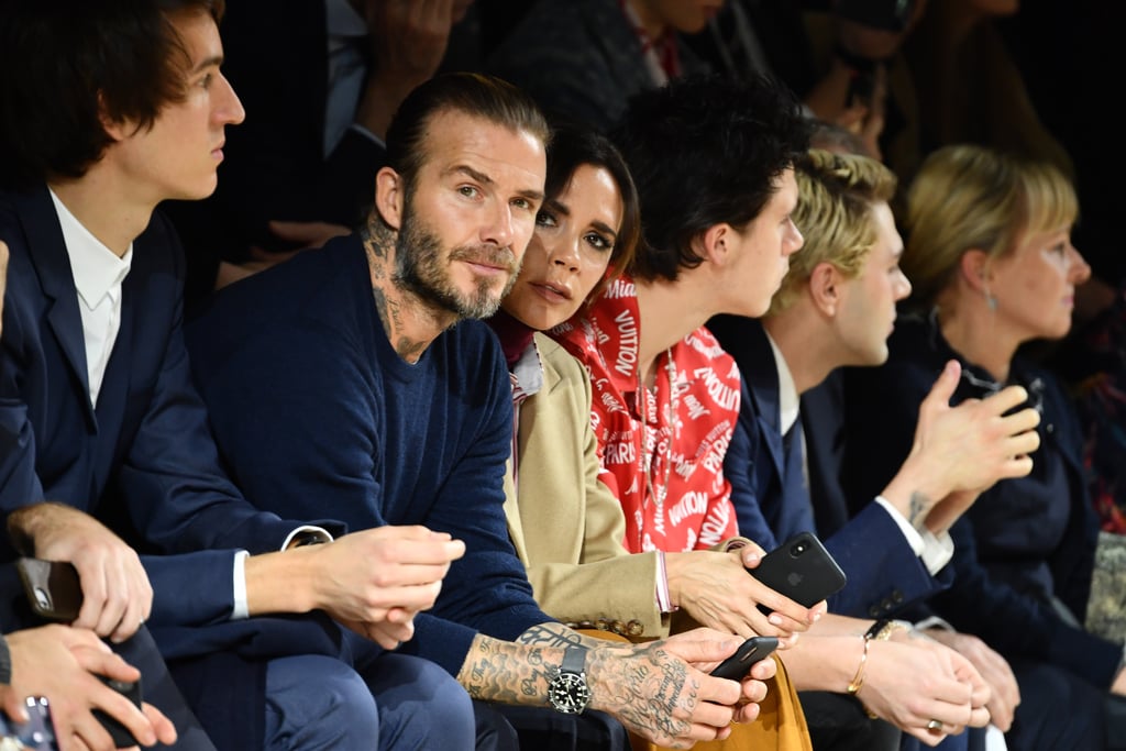 The Beckham Family at Paris Fashion Week 2018