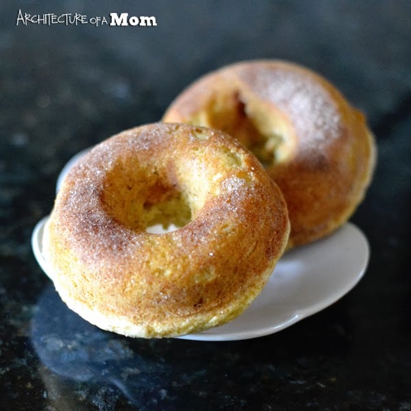 Pecan Snickerdoodle Doughnuts