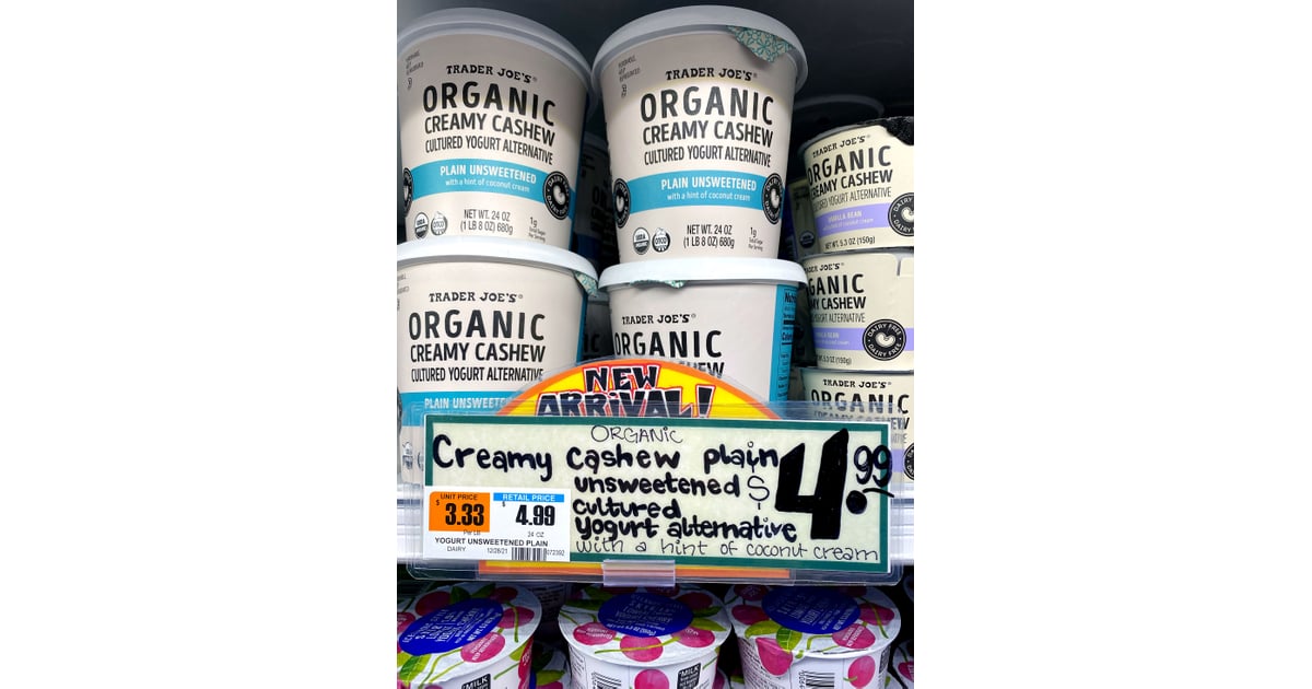How Much Does Trader Joe's Cashew Yogurt Cost? How Does Trader Joe's