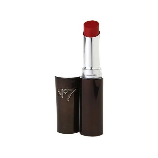 This bluebased Boots No7 Stay Perfect Lipstick in Love Red (10) is