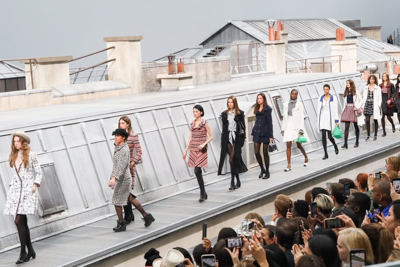 Runway Crasher at the Chanel Spring/Summer 2020 Show