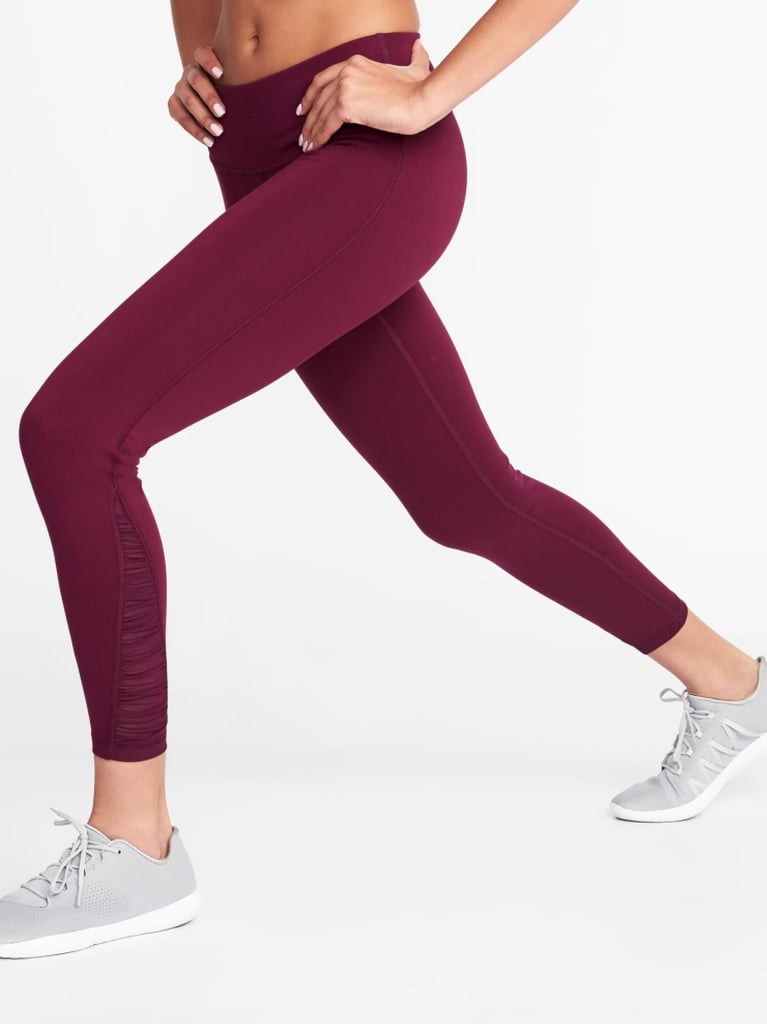 Old Navy ‼️ High Waisted Elevate Mesh trim Compression Leggings