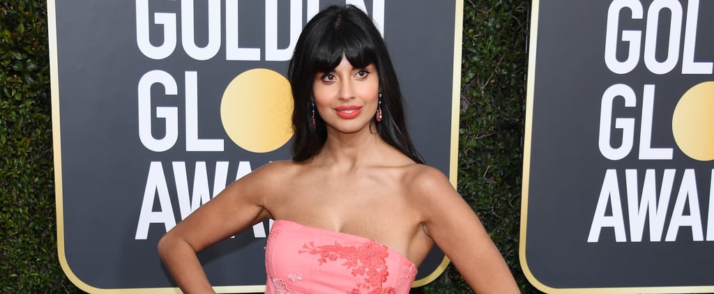 E! News Jameela Jamil Name Flub at 2019 Golden Globes