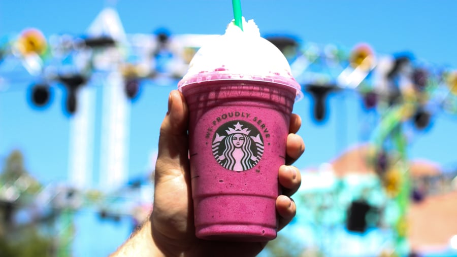 Boysenberry Frappuccino at Gourmet Coffee Hut Boysenberry Frappuccino at Gourmet Coffee Hut