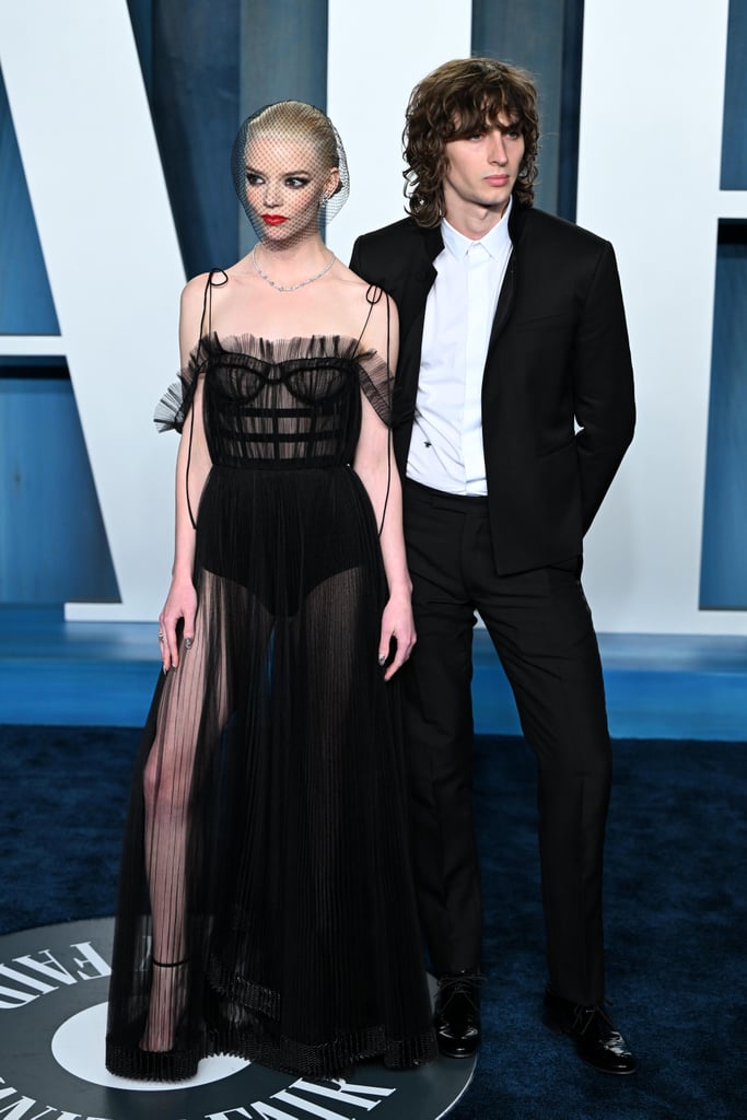 Anya Taylor-Joy and Malcolm McRae at Oscars Party