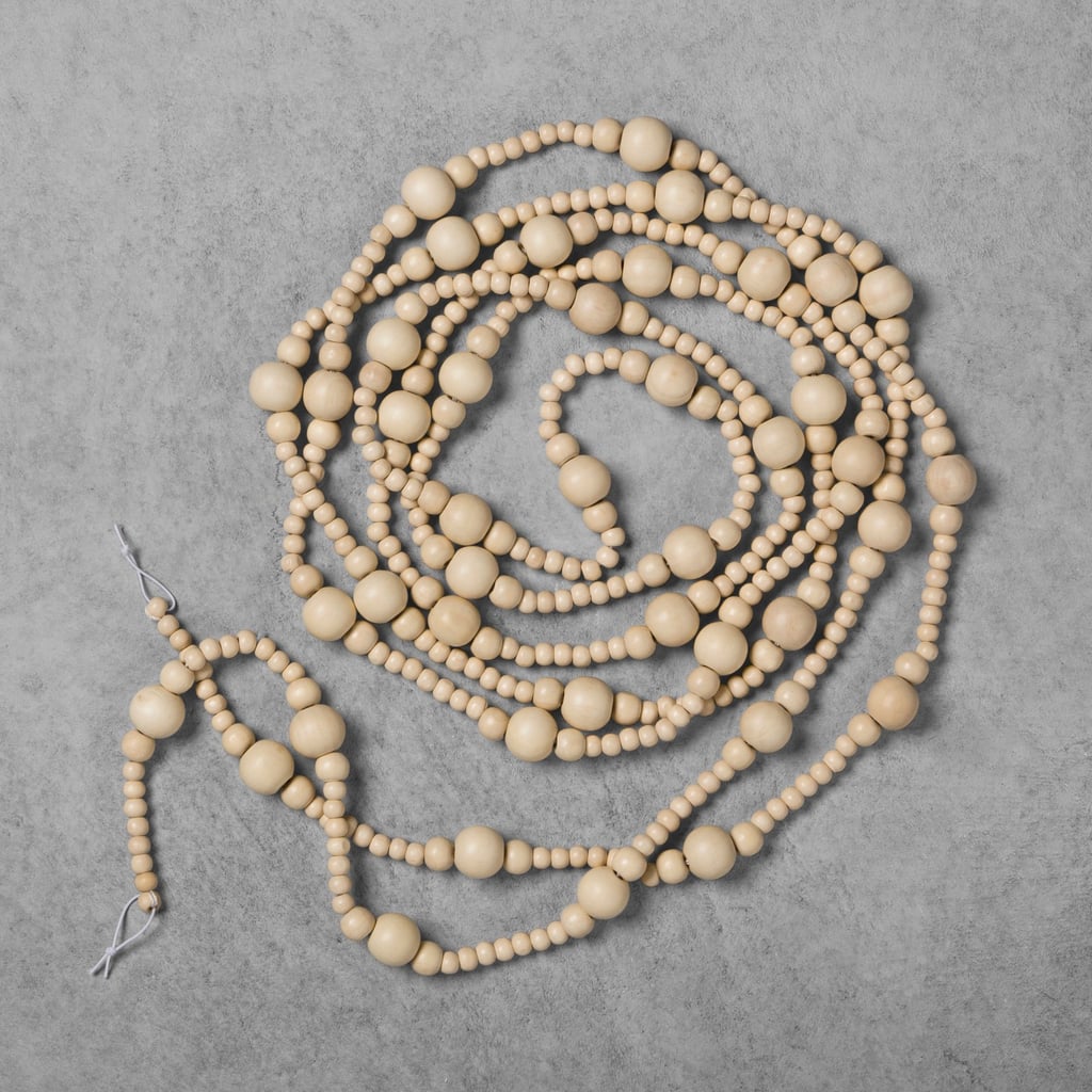 Hearth & Hand With Magnolia Beaded Wood Garland Joanna Gaines Target
