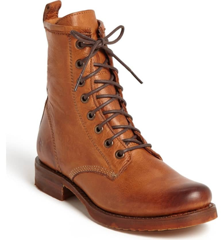 Frye veronica sale combat boot whiskey