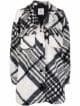 Anine Bing Check-Print Shirt Jacket