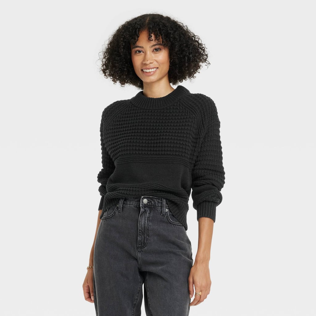 A Cozy Sweater Universal Thread Crewneck Pullover Sweater POPSUGAR
