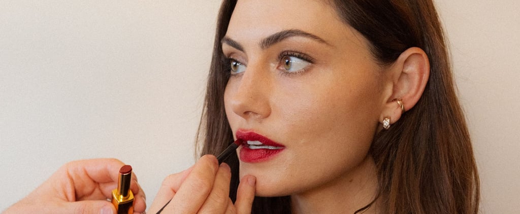 Phoebe Tonkin's Satin Skin at Chanel x Charles Finch Dinner