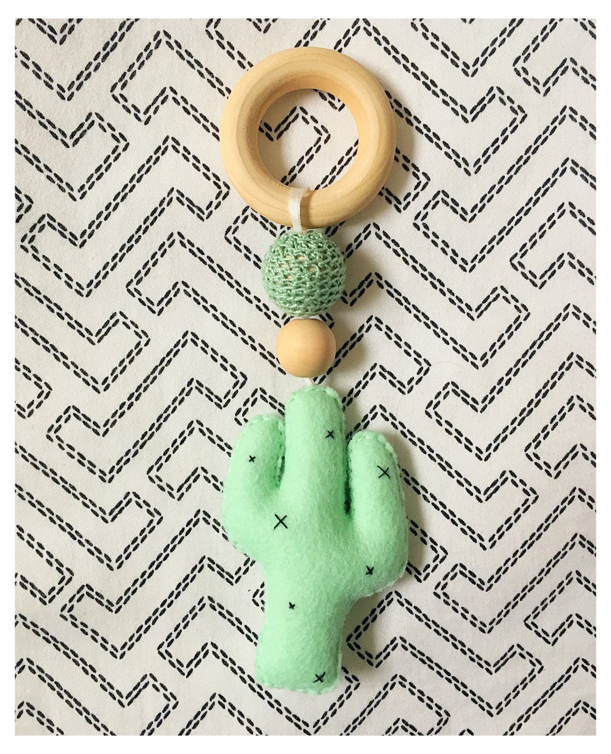 cactus teething toy
