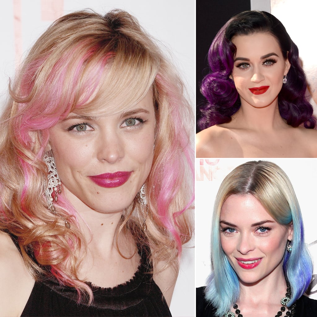 Celebrities With Coloured Hair Popsugar Beauty Australia