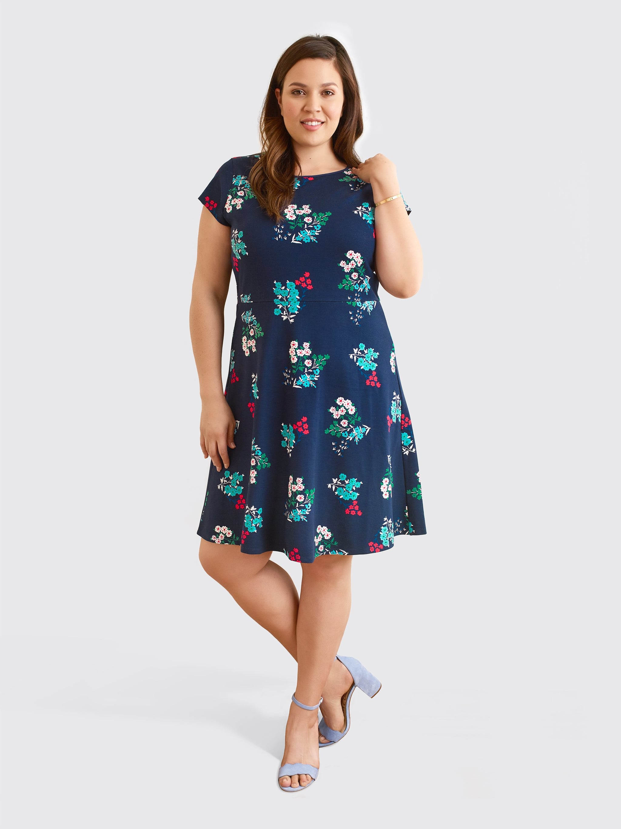 ponte a line dress