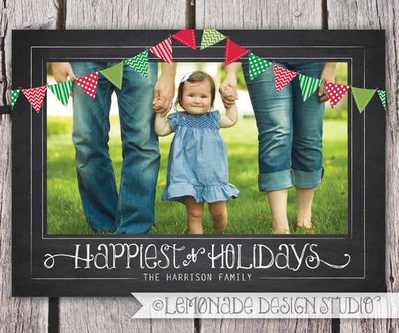Chalkboard Christmas Card