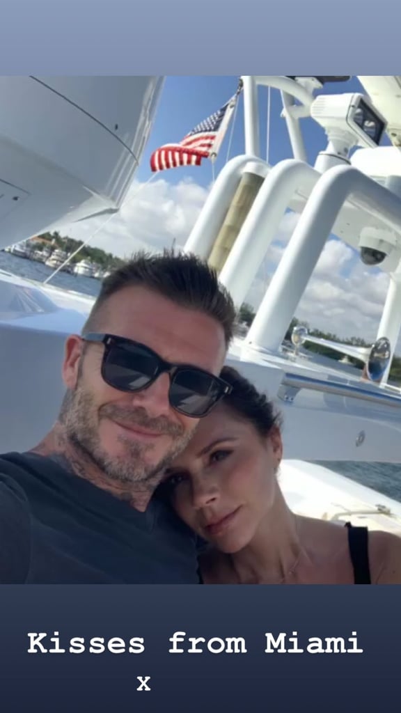 David and Victoria Snapped a Cozy Selfie