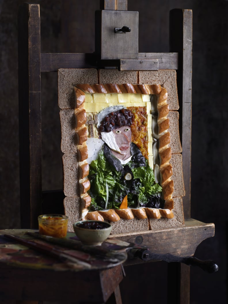 Van Gogh-Inspired Ploughman's Sandwich