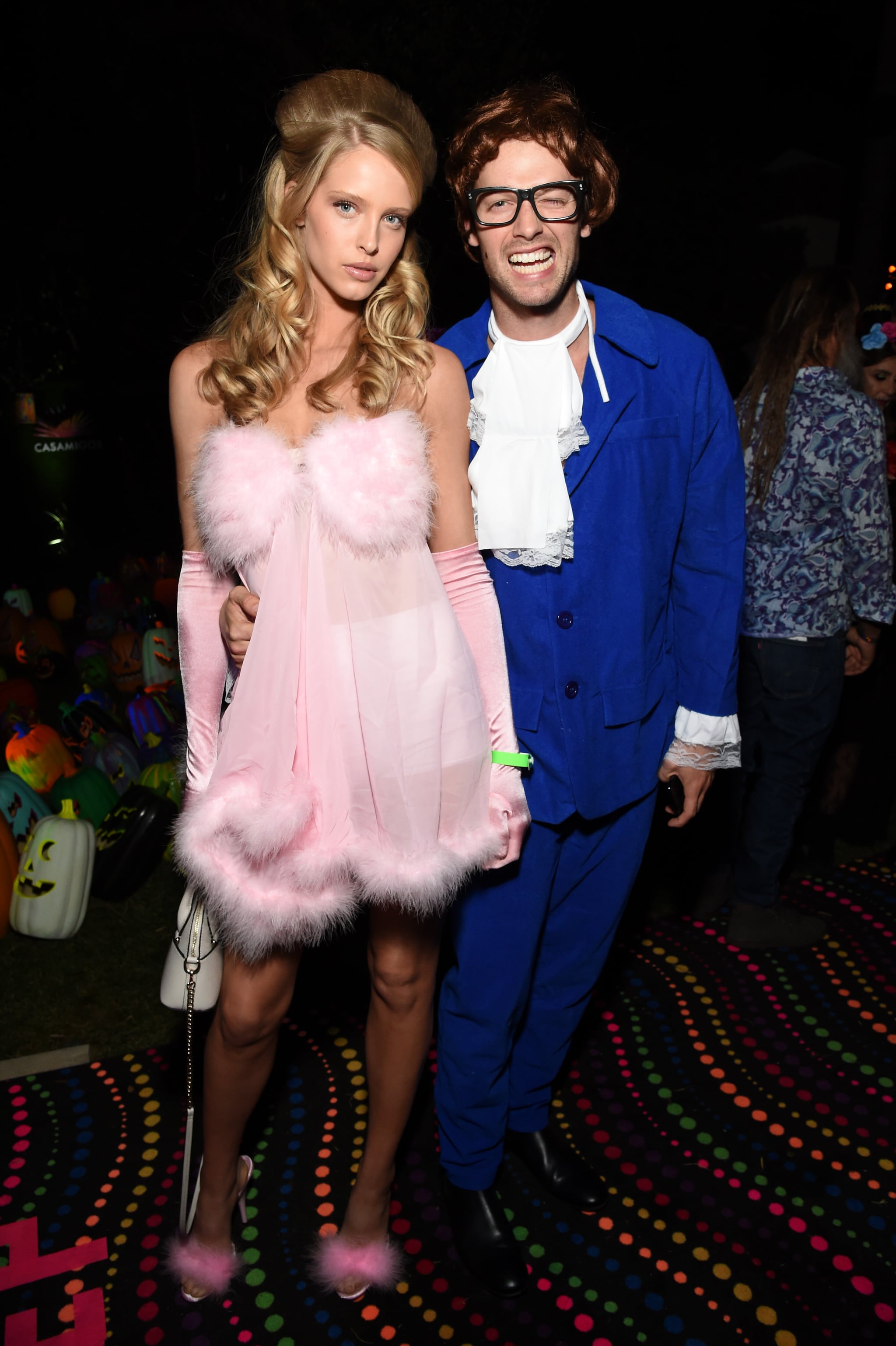 Abby Champion And Patrick Schwarzenegger As A Fembot And Austin Powers You Need To See The Best Halloween Costumes Of 2019 Popsugar Smart Living Uk Photo 21