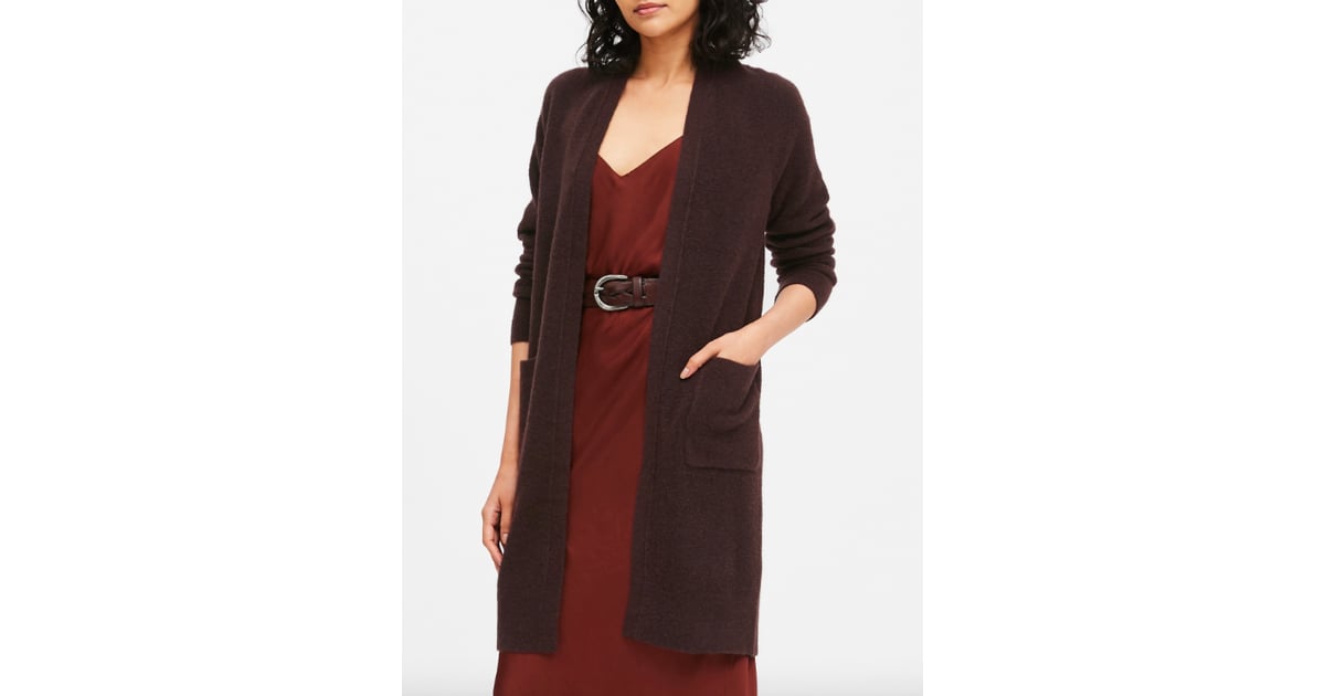 Aire long cheap cardigan sweater