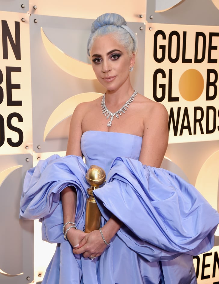 Lady Gaga Honoring Judy Garland At The 2019 Golden Globes Popsugar Fashion Photo 30 