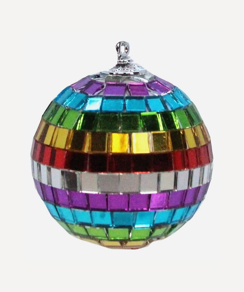 Liberty London Rainbow Mirror Ball Bauble