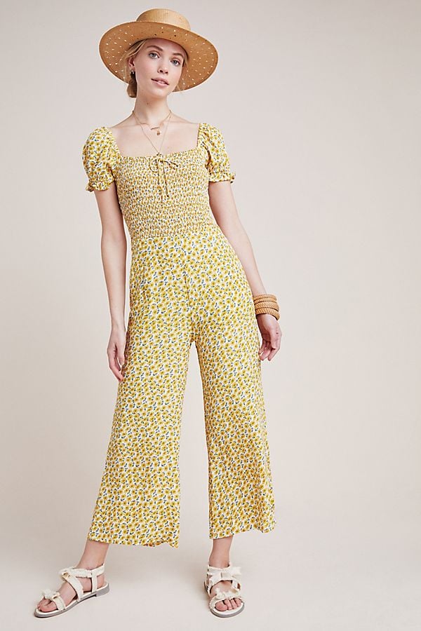 denim dungaree jumpsuit
