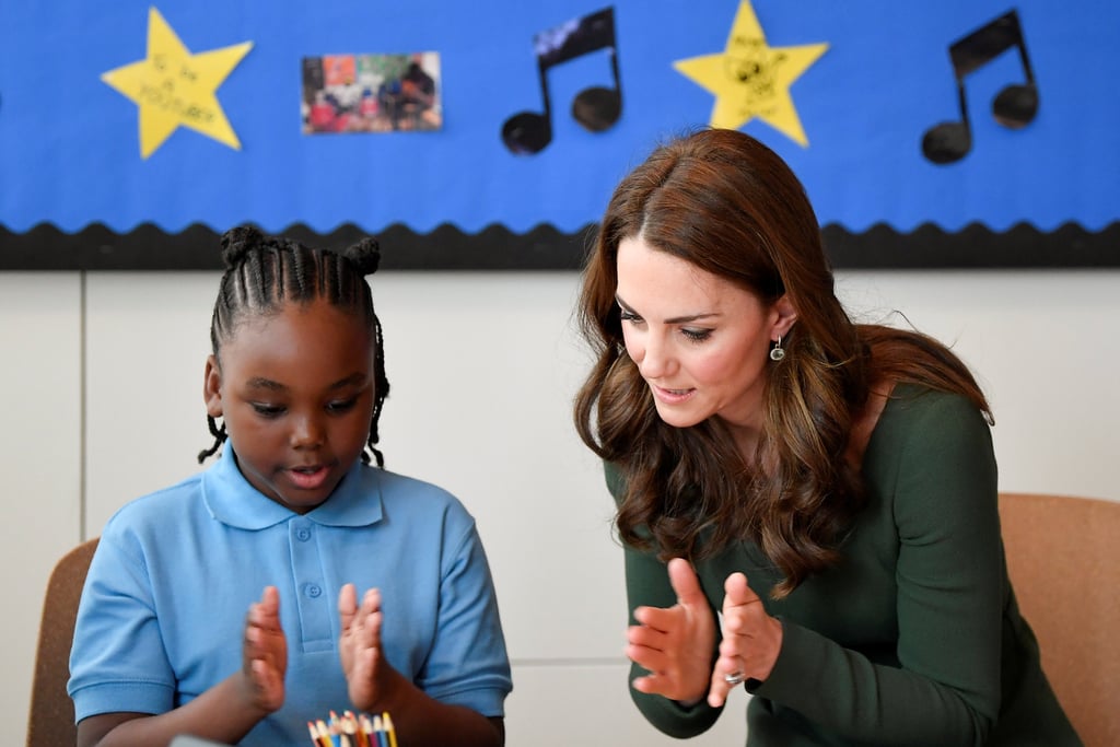 Kate Middleton AFNCCF Center May 2019