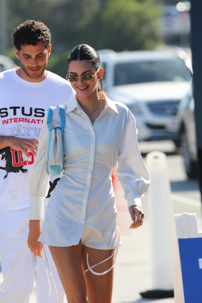 Kendall Jenner's 4th of July Shirtdress Outfit Photos