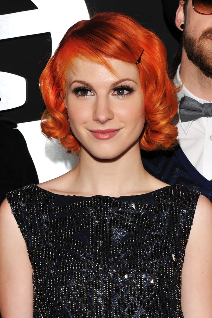 Hayley Williams's Orange Hair and Baby Bangs in 2010