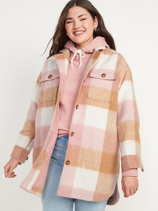 old navy fleece coat