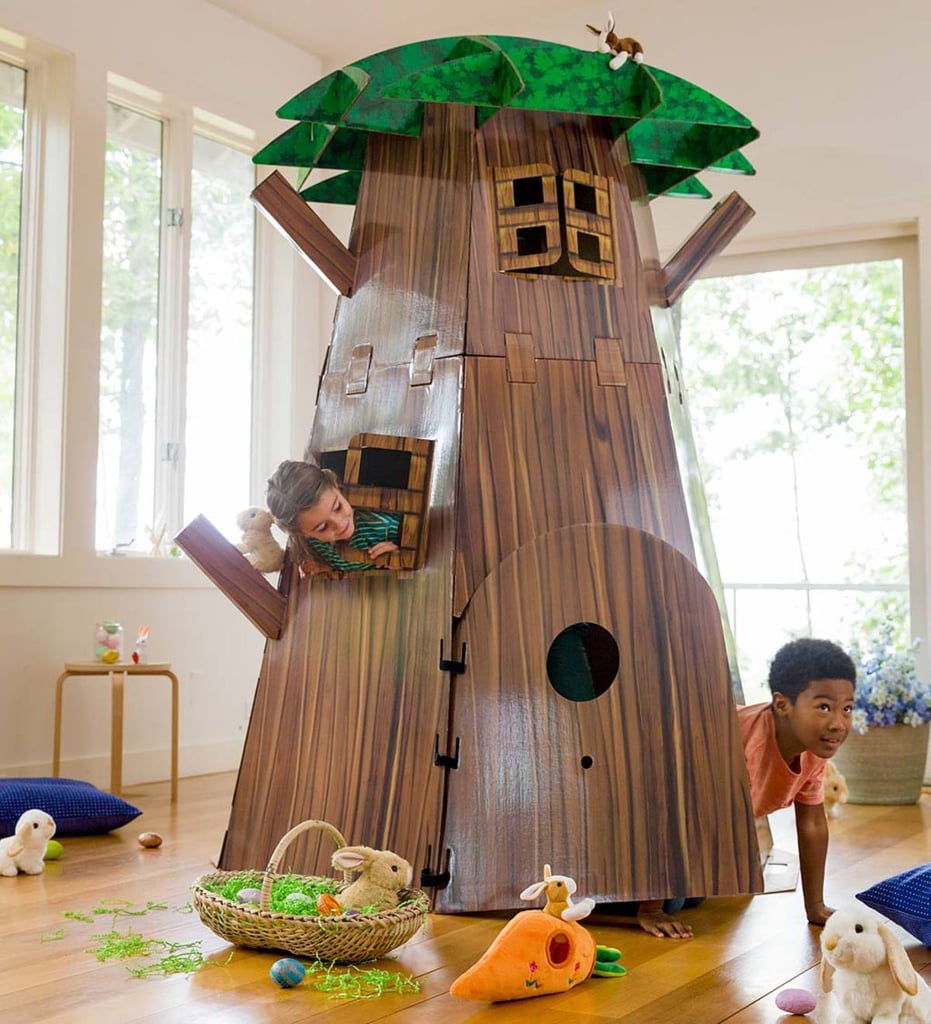 Cardboard Treehouse on Amazon POPSUGAR Family