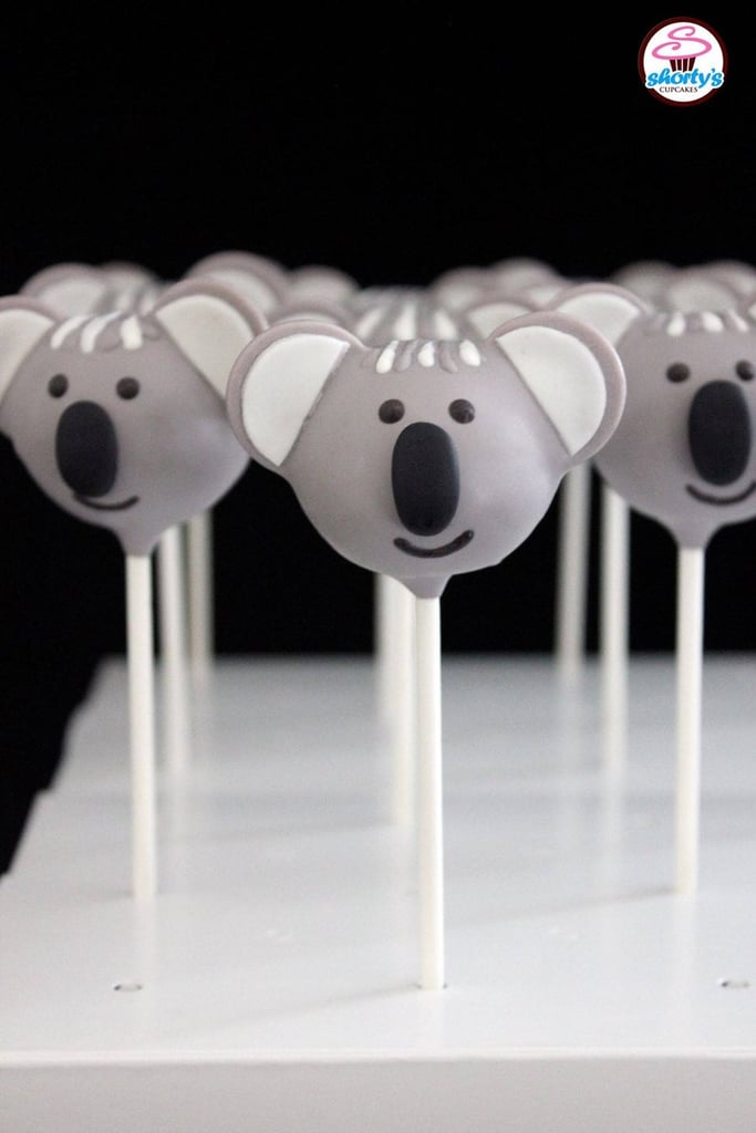 Koala-Themed Gourmet Cake Pops