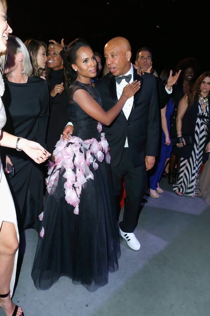 Pictured: Kerry Washington and Russell Simmons