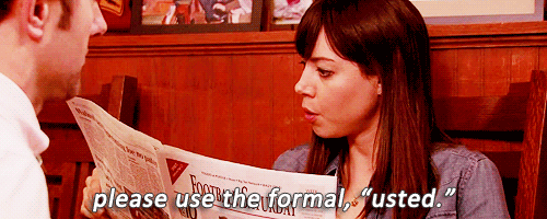 There may be a mix of languages in the relationship.