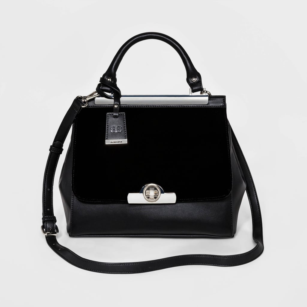 Borsani Velvet Satchel Handbag