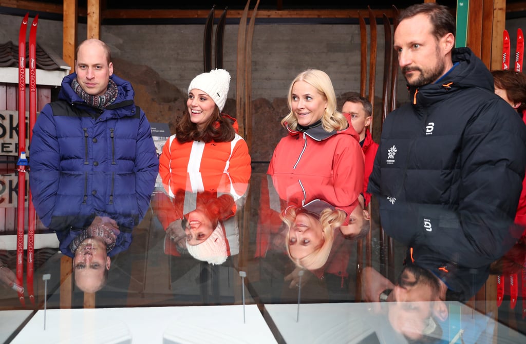 Kate and Will With Crown Princess Mette-Marit of Norway and Crown Prince Haakon of Norway