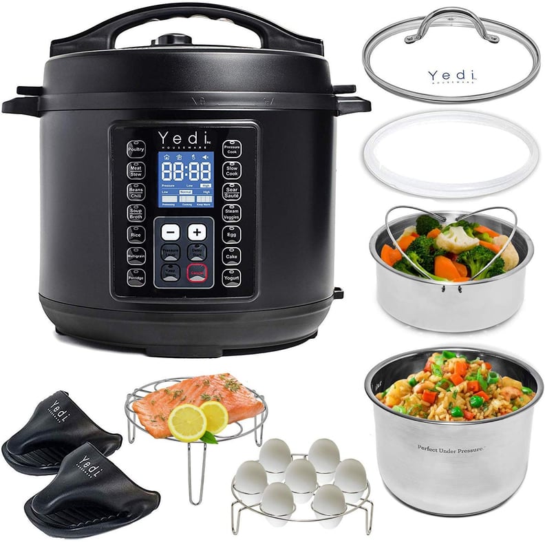 Yedi Houseware 9-in-1 Total Package Instant Programmable Pressure Cooker