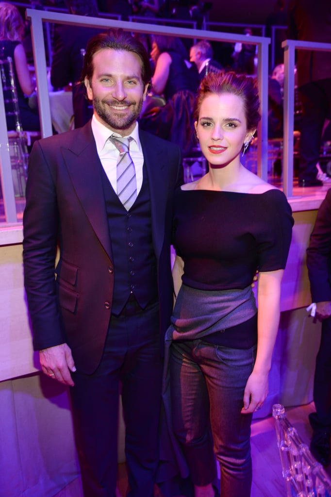 Emma Watson and Bradley Cooper at Time 100 Gala 2015