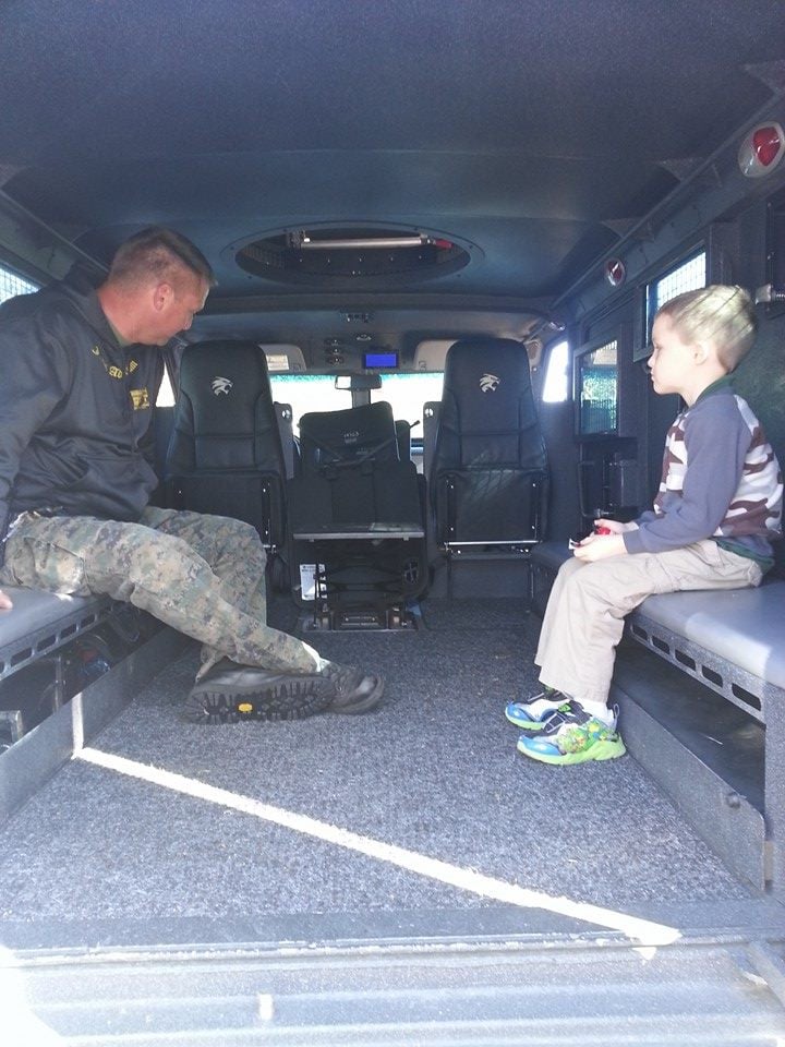 Firefighters Attend Boy With Autism's Birthday Party