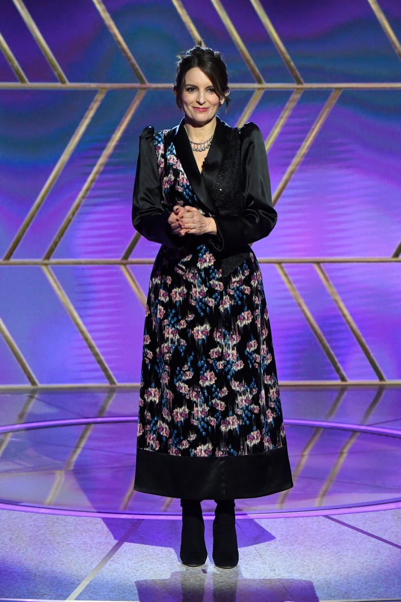 Tina Fey at the 2021 Golden Globes