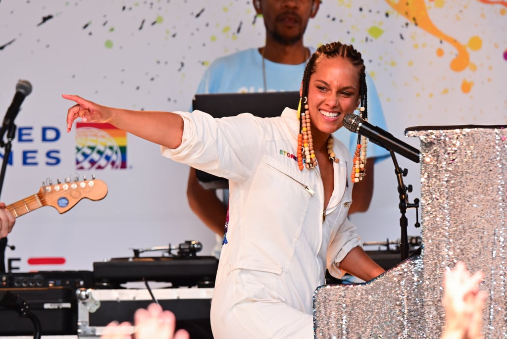 Alicia Keys's Beaded Fulani Braids