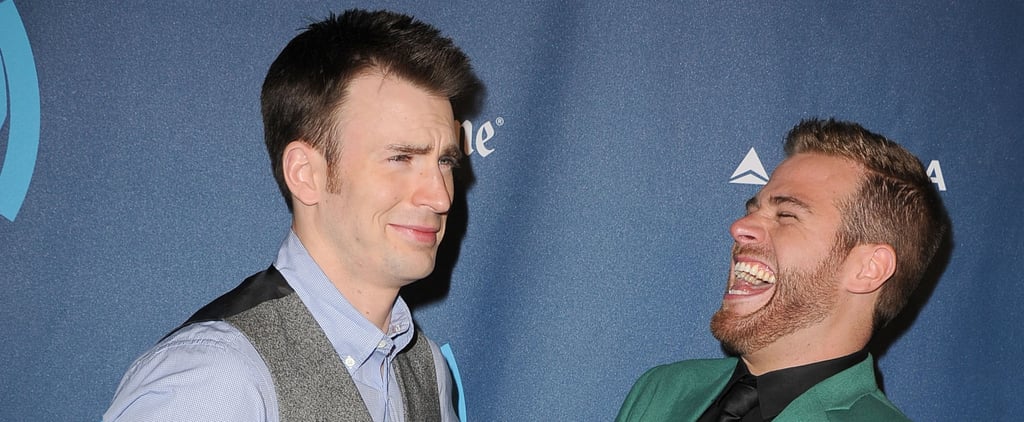Pictures of Chris Evans With His Brother Scott