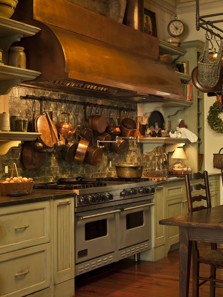 Paula undoubtedly cooked up some tasty meals in the gourmet kitchen, which is loaded with top-of-the-line appliances.