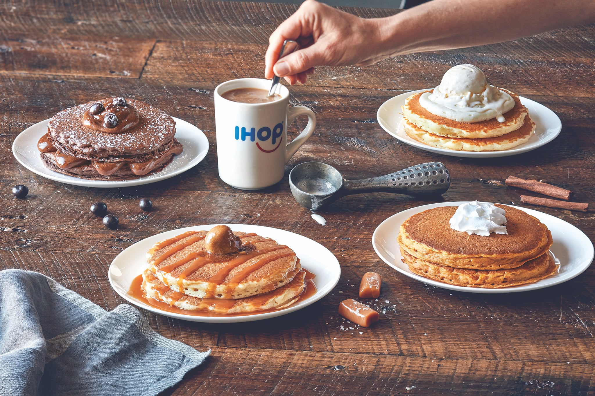 IHOP's LatteFlavored Pancakes POPSUGAR Food