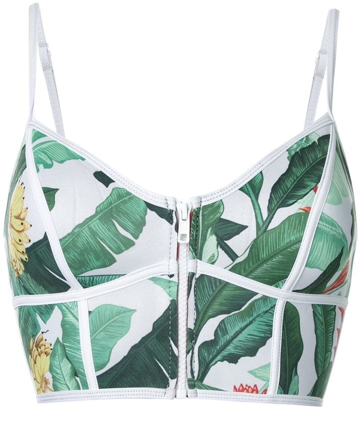 Duskii Oasis Zip Me Up Bustier Bikini Top