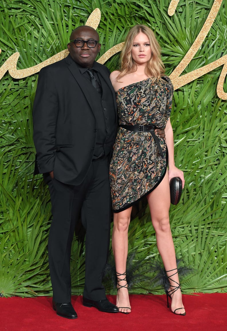 Edward Enninful and Anna Ewers