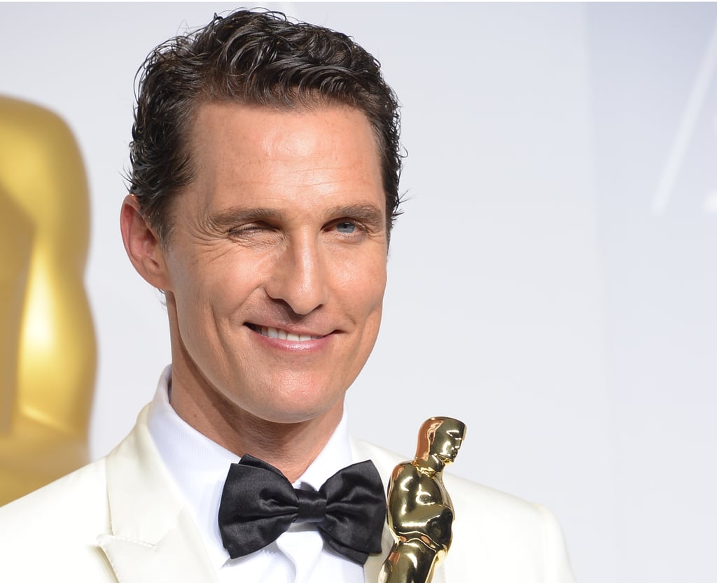 McConaughey winked. Alright, alright, alright.